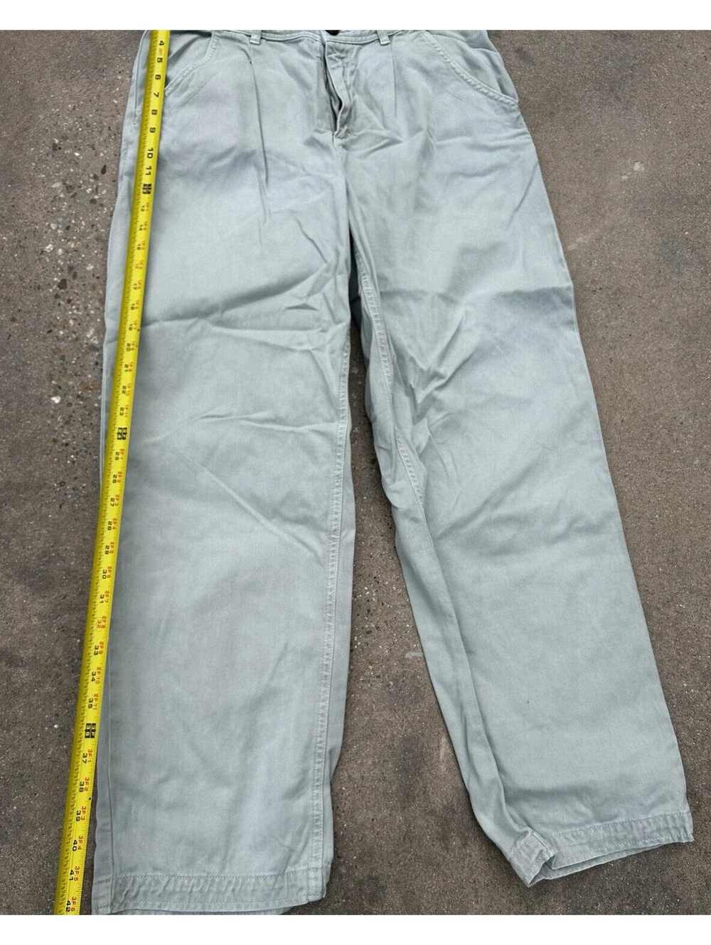 Free People The Pacifica High Rise Slim Straight Leg Kelly Green Jeans Sz 12
